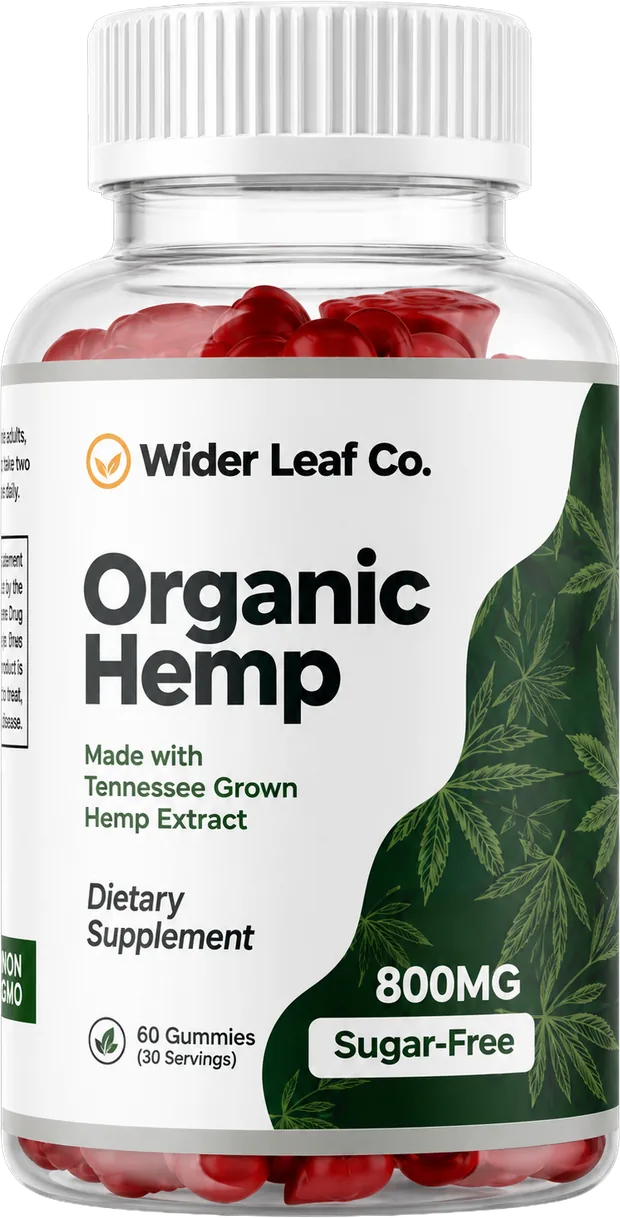 Wilder Leaf Organic Hemp Gummies bottle